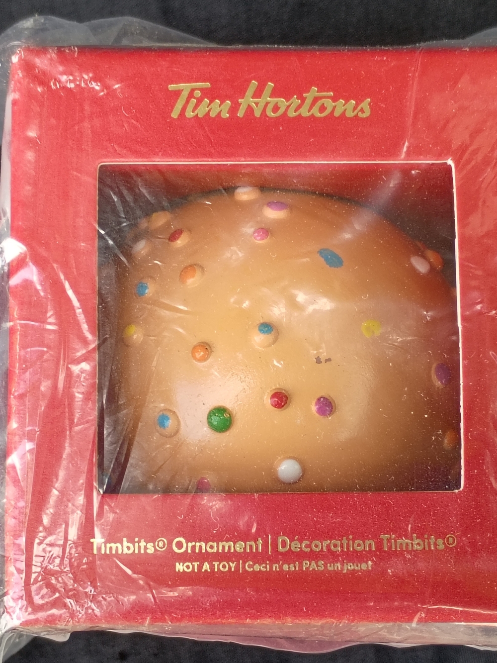 New For 2022 TIM HORTONS Coffee Tim Bit Christmas Tree Ornament Decoration